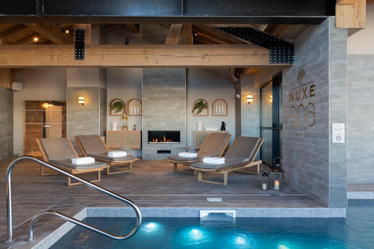 Ours Blanc Hotel & Spa 생마르탱 드 벨빌 외부 사진